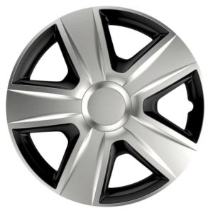 Versaco Esprit Silver & Black 16" Τάσια Τροχών Αυτοκινήτου Σετ 4τεμ.
