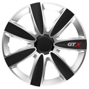 Versaco GΤΧ Carbon Black & Silver 13" Τάσια Τροχών Αυτοκινήτου Σετ 4τεμ.