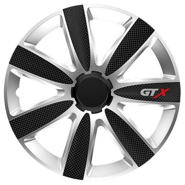 Versaco GΤΧ Carbon Black & Silver 13" Τάσια Τροχών Αυτοκινήτου Σετ 4τεμ.