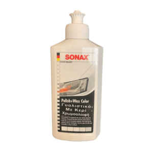 Sonax Γυαλιστικό & Κερί με Χρώμα Άσπρο Nanopro 250ml