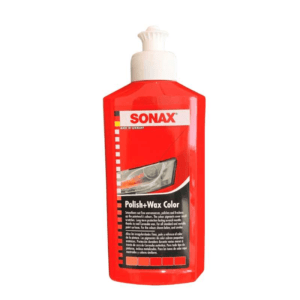 Sonax Γυαλιστικό με Κερί & Χρώμα Κόκκινο Nanopro 250ml