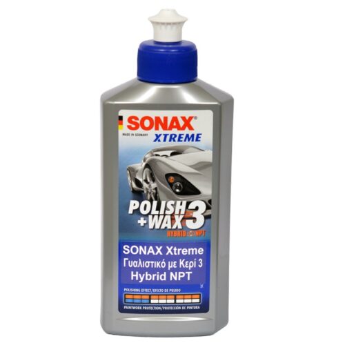 SONAX XTREME ΓΥΑΛΙΣΤΙΚΟ ΜΕ ΚΕΡΙ 3 HYBRID 250ML