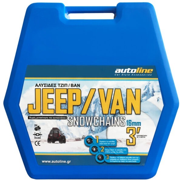 Αλυσίδες 240RV JEEP 16mm