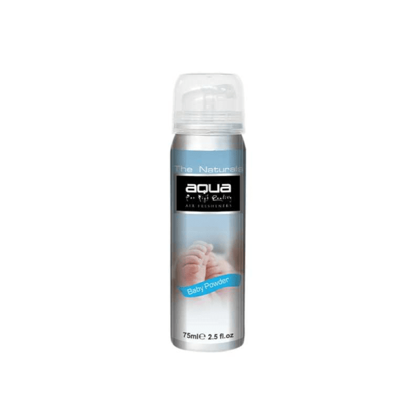 Aqua Baby Powder Αρωματικό Spray Αυτοκινήτου