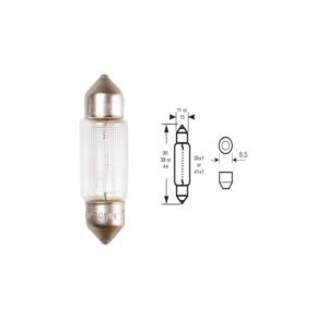 Λάμπα Πλαφονιέρας 38mm 12V5W