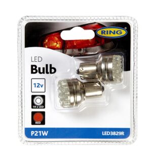 Led Μονοπολική με Κάλυκα P21W (Blister)