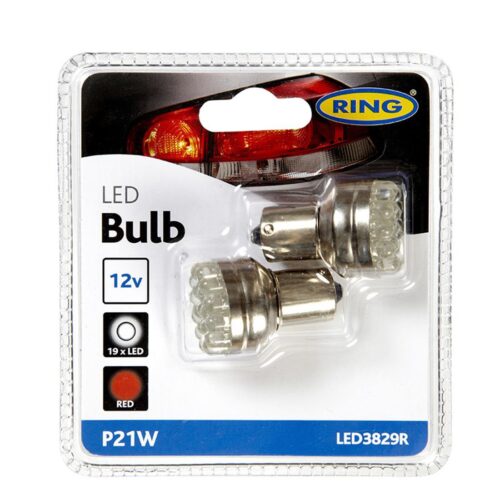 LED ΜΟΝΟΠΟΛΙΚΗ ΜΕ ΚΑΛΥΚΑ P21W (BLISTER)