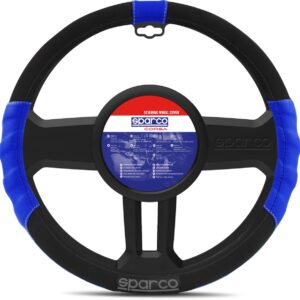 Κάλυμμα Τιμονιού Συνθετικό Sport Line μπλε 1τμχ Sparco