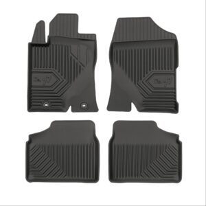Πατάκια Αυτοκινήτου No77 Σκαφάκια για Toyota Avensis 2002-2009 4τμχ Frogum