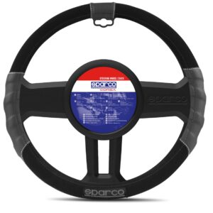 Κάλυμμα Τιμονιού Συνθετικό Sport Line μαύρο 1τμχ Sparco