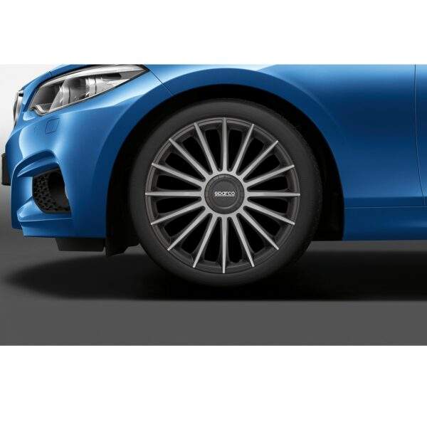 Τάσια Τροχών Treviso 14'' μαύρο- ασημί 4τμχ Sparco - Image 2