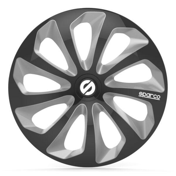 Τάσια Τροχών Sicilia 16'' μαύρο- ασημί 4τμχ Sparco