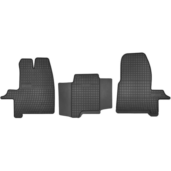 Frogum Πατάκια Λάστιχο Ford Transit Custom 2012-> Transit 2014-> 3τμχ
