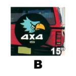 Ρεζέρβας Καλύμματα Jeep 15"-B-Αετος Μπλε 5 Ρεζέρβας Καλύμματα Jeep 15"-B-Αετος Μπλε