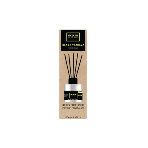 Aqua Reed Diffuser Black Vanilla 100ml Αρωματικό Χώρου