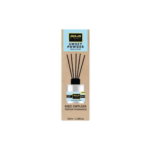 Aqua Reed Diffuser Secret Powder 100ml Αρωματικό Χώρου