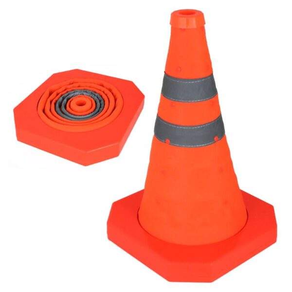 Κώνος Κυκλοφορίας Πτυσσόμενος 40cm