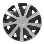 Versaco Craft Silver & Black 16" Τάσια Τροχών Αυτοκινήτου Σετ 4τεμ. 4 craft silver black