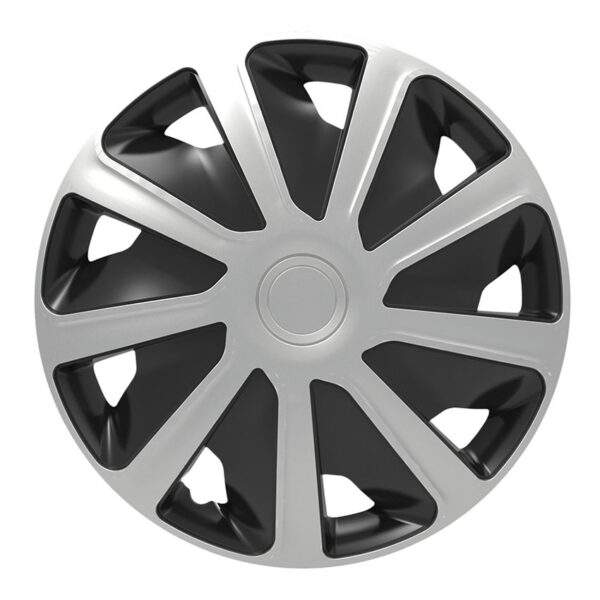 Versaco Craft Silver & Black 16" Τάσια Τροχών Αυτοκινήτου Σετ 4τεμ.